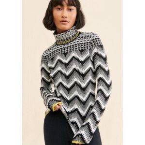 Anthropologie Maeve Ski Slope Sweater